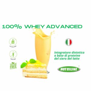 100% Whey Advanced Nutriline Gusto Crema Limone 500g